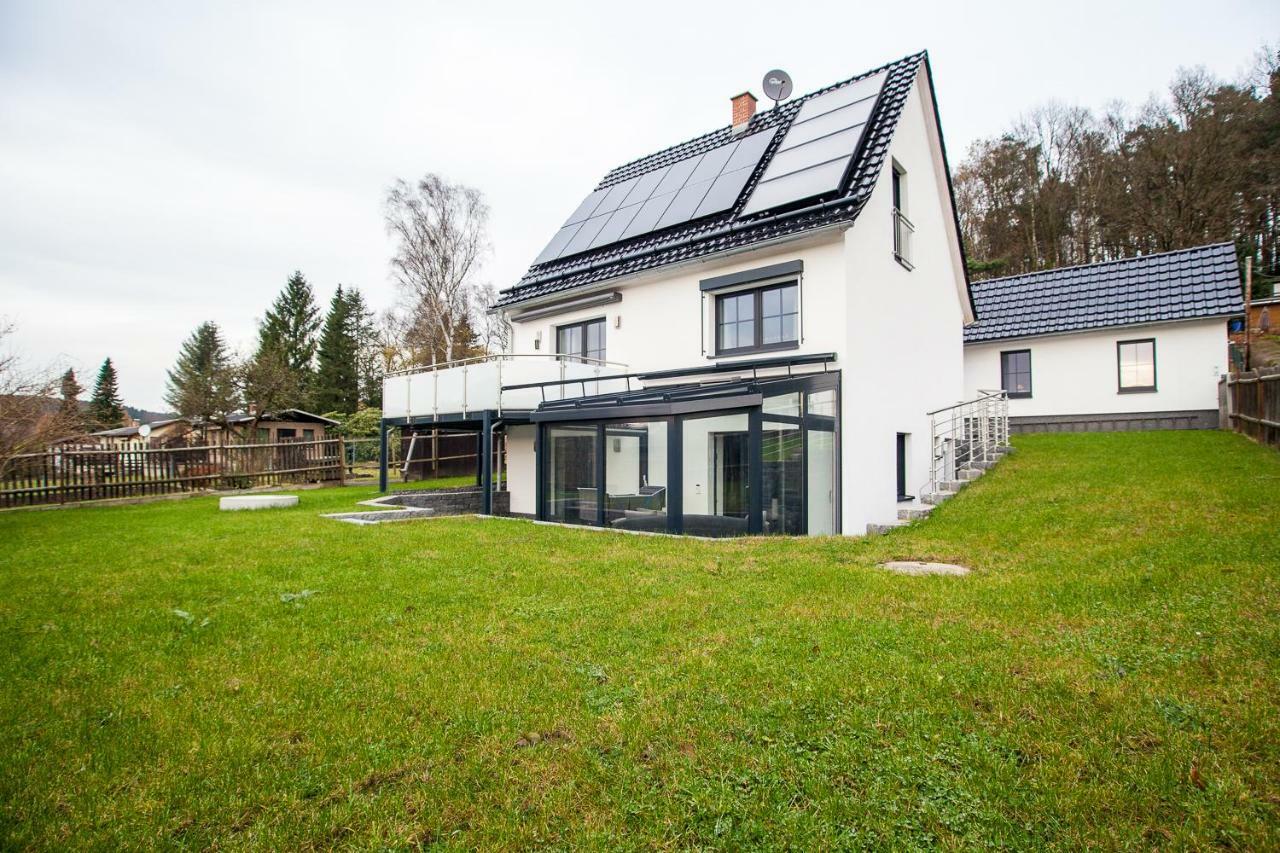 Villa Weinberghaus Prossen Bad Schandau Exterior foto