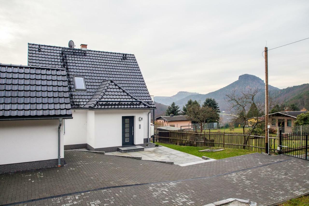 Villa Weinberghaus Prossen Bad Schandau Exterior foto