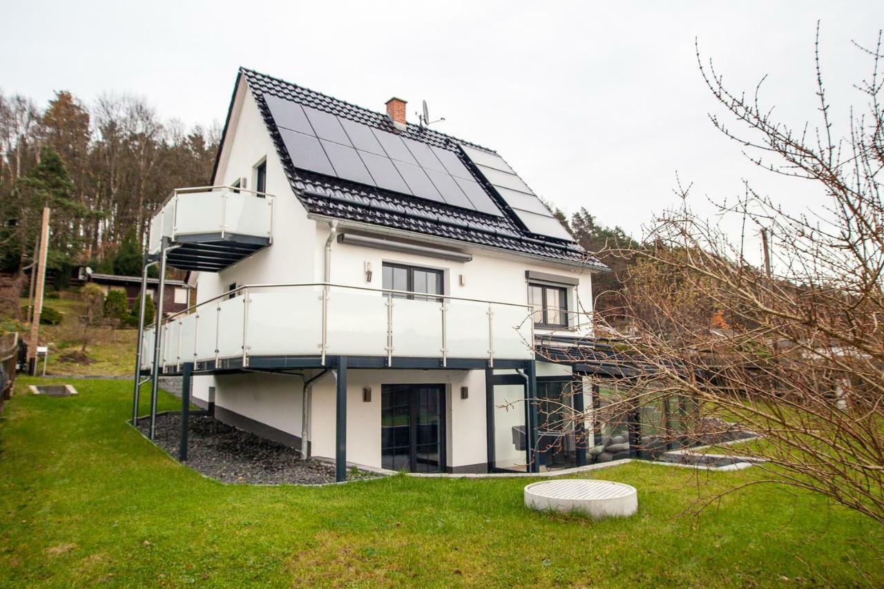 Villa Weinberghaus Prossen Bad Schandau Exterior foto